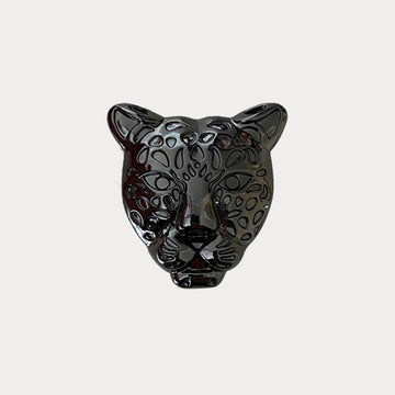 clip-on jewel in the shape of a black panther