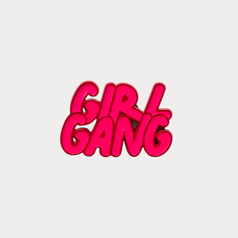 Bijour clip word Girlgang pink
